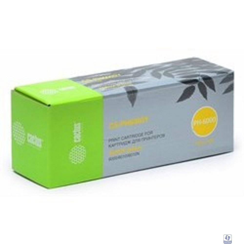 CACTUS 106R01633  Картридж (CS-PH6000Y) для Xerox Phaser 6000/6010,желтый, 1000 стр.