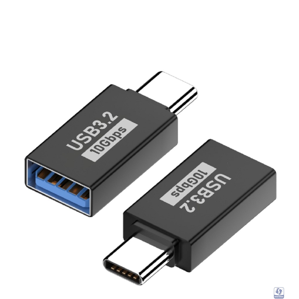 Bion переходник USB Type-C (M) - USB Type-A (F), OTG, USB 3.2, 10 Гбит/с [BXP-A-USBC-USBA]