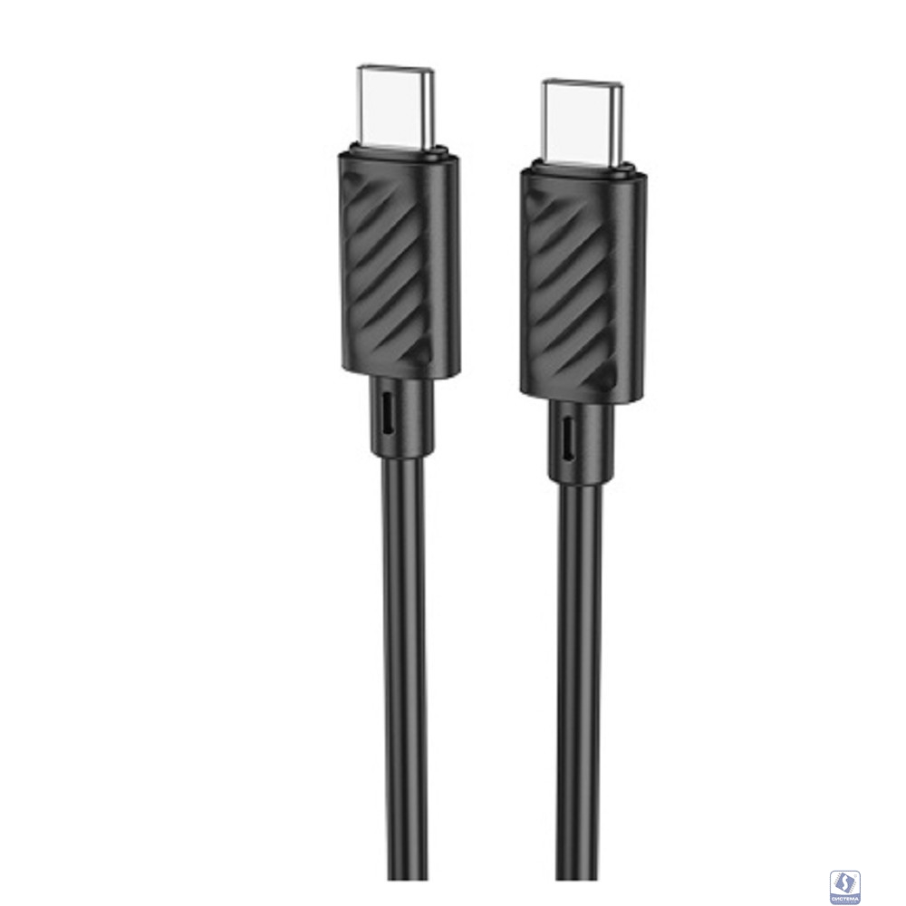 HOCO X88/ PD кабель Type-C-Type-C/ 1m/ 60W/ Black
