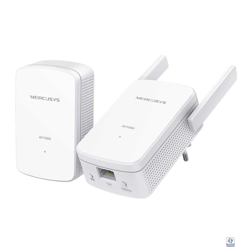 Mercusys MP510 KIT AV1000 Комплект гигабитных Wi-Fi адаптеров Powerline