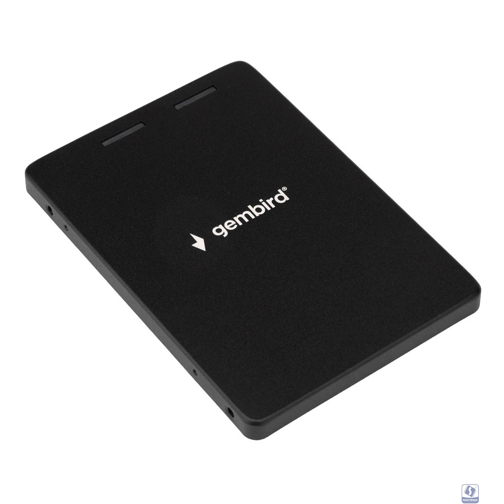 Gembird Адаптер для SSD M.2 SATA в корпус 2,5", алюминиевый корпус, черный, блистер (MF-SATA-M2)