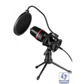 Defender Игровой стрим микрофон Forte GMC 300 USB, провод 1.5 м [64631]