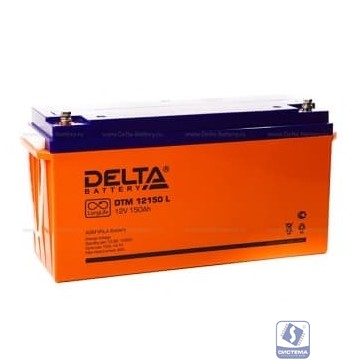 Delta DTM 12150 L (150 А\ч, 12В) свинцово- кислотный аккумулятор  