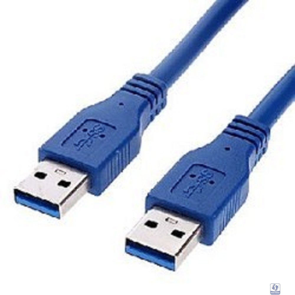 Cablexpert Pro CCP-USB3-AMAM-1M, AM/AM, 1м, экран, синий
