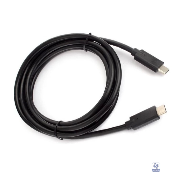 Exegate EX294782RUS Кабель для зарядки ExeGate EX-CCP-USBC-CMCM-2M (USB Type Cm/Cm, 3A, 60W, 2м)