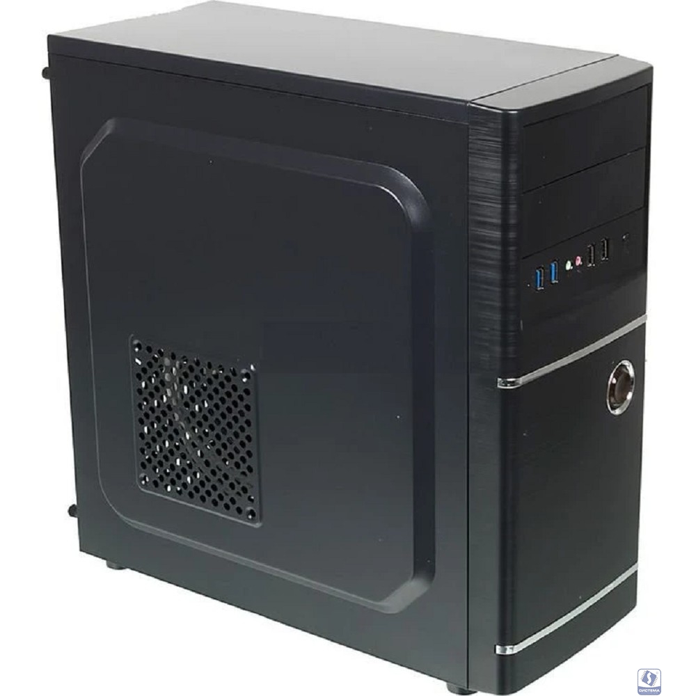 Корпус ATX ACCORD ACC-B301, Midi-Tower, без БП, черный
