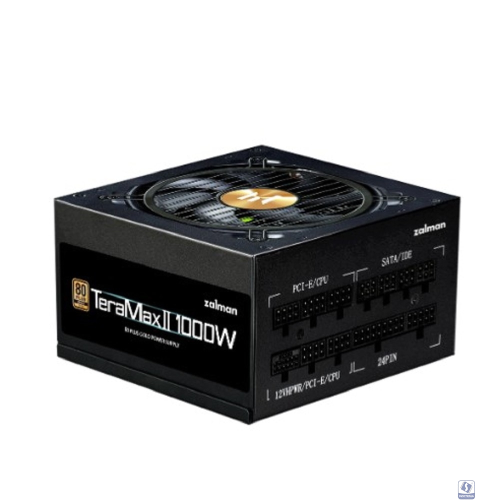 Zalman <TMX2> ZM1000-TMX2  <1000W, ATX v3.0 GEN 5.0, EPS, APFC, 12cm Fan, FCM, 80+ GOLD, Retail>