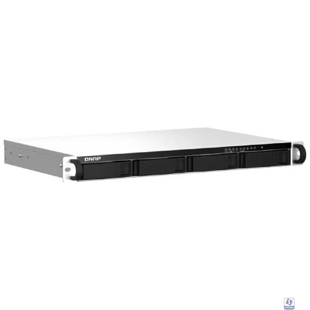 Сетевое хранилище NAS Qnap TS-464EU-8G 4-bay стоечный Celeron N5095