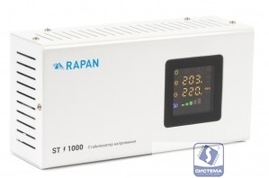 БАСТИОН RAPAN ST-1000 стабилизатор сетевого напряжения, 1000ВА, 100-260 В 