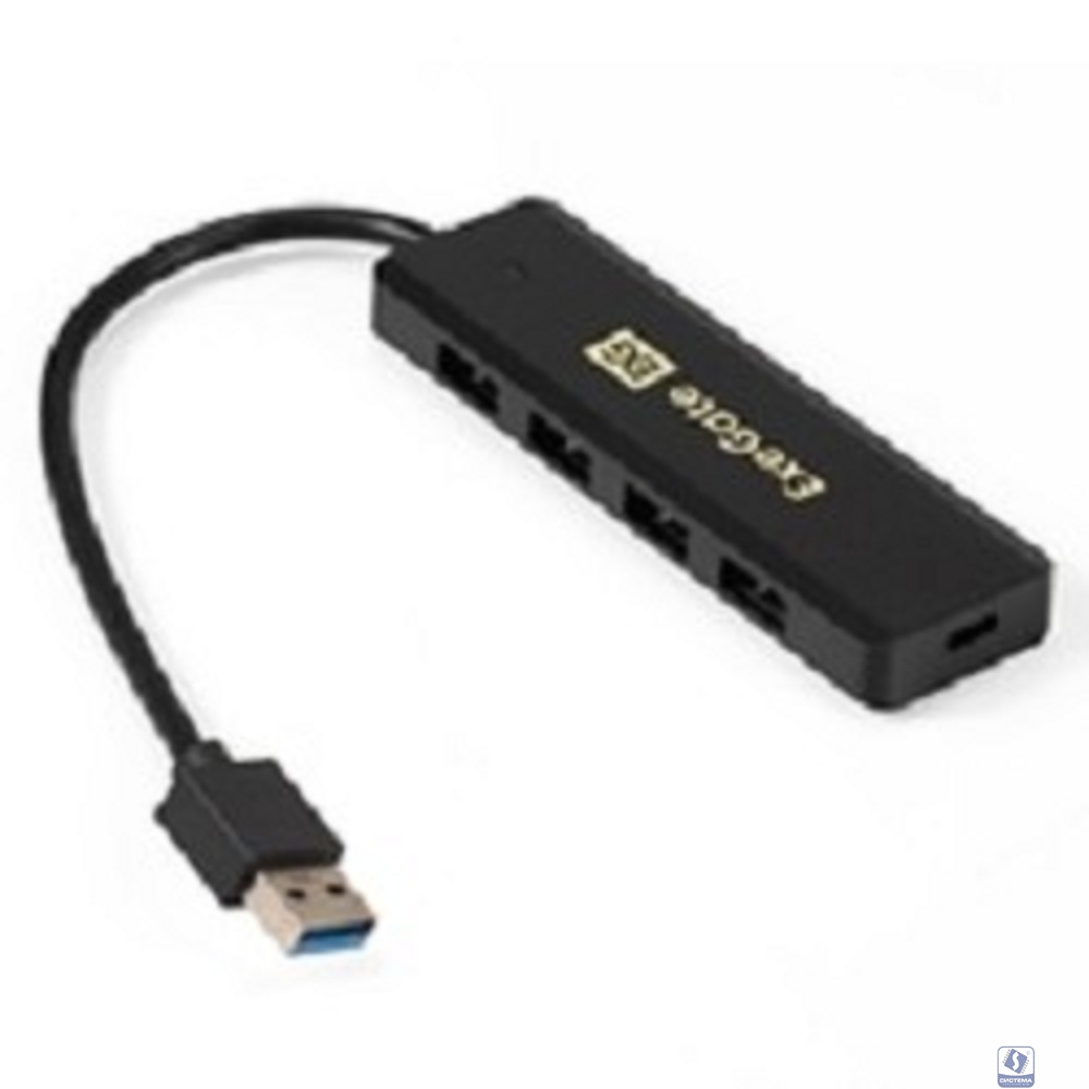 Exegate EX293980RUS USB-Хаб (концентратор) ExeGate DUB-4P/1 (кабель-адаптер USB3.0 --> 4xUSB3.0, Plug&Play, черный) Exegate EX293980RUS USB-Хаб (концентратор) ExeGate DUB-4P/1 (кабель-адаптер USB3.0 --> 4xUSB3.0, Plug&Play, черный)