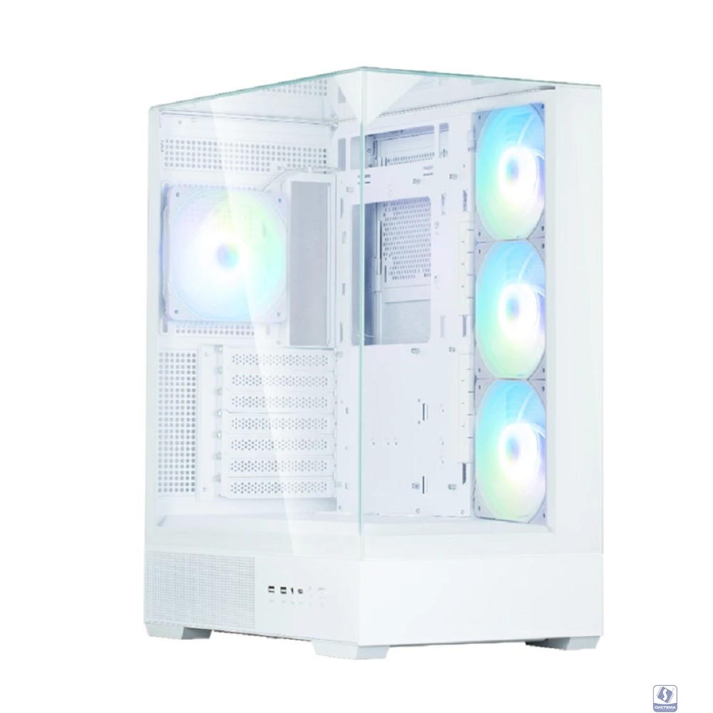 Корпус для ПК Zalman P40 Prism Plus White