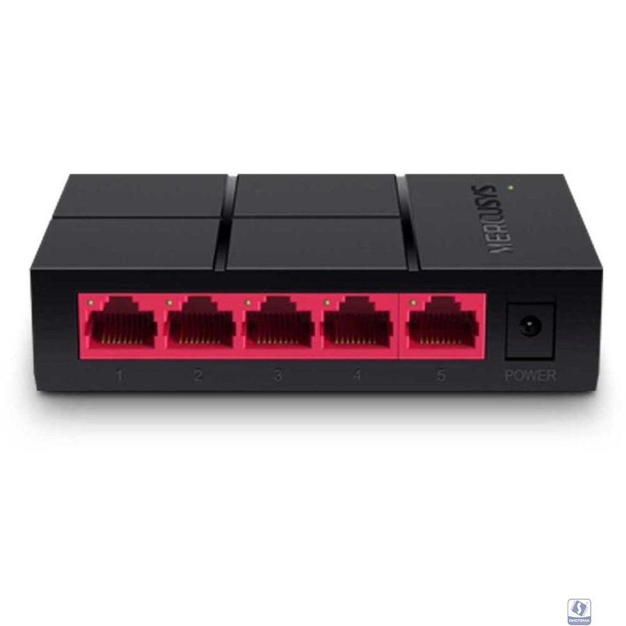 Mercusys MS105G Настольный коммутатор с 5 портами 10/100/1000 Мбит/с