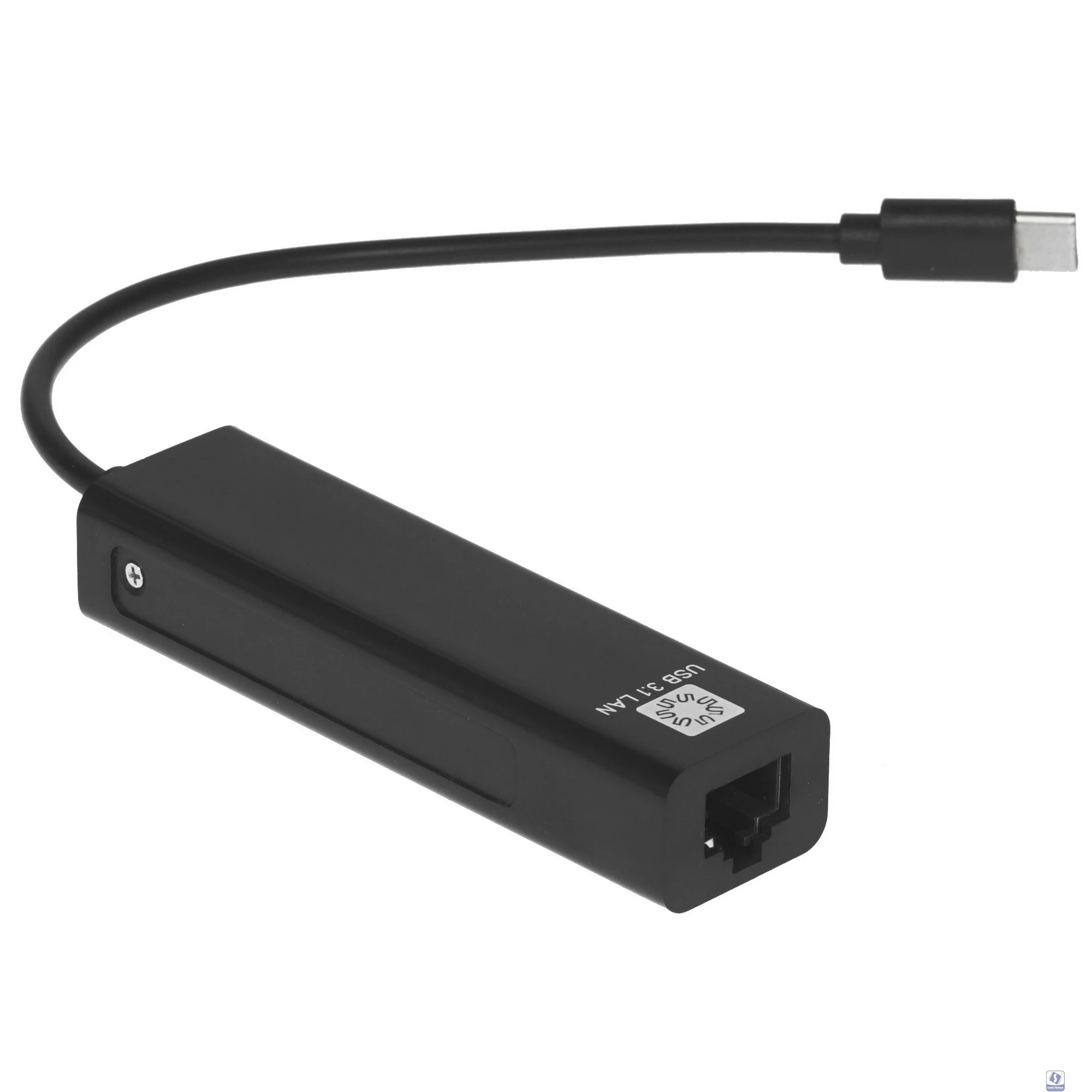 5bites Кабель-адаптер UA3C-45-09BK Type-C / 3*USB2.0 сетевая карта / RJ45 100MB / BLACK