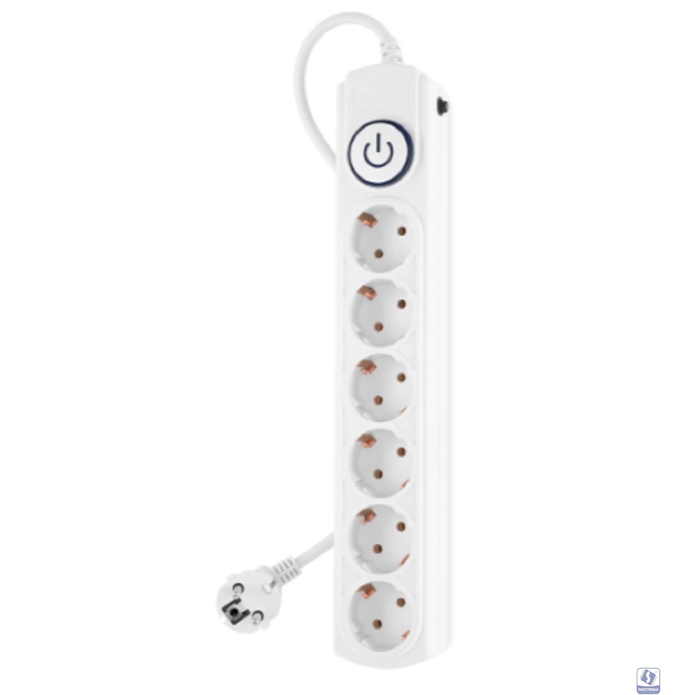 Ippon Сетевой фильтр BK-6-EU-3-10-W 6 розеток 3м белый