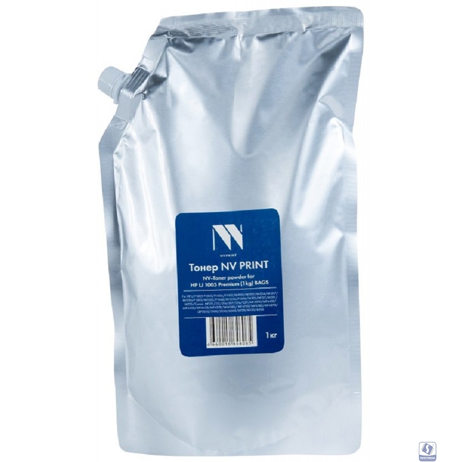 Тонер NVP HP 1005 (1кг) пакет (CB435A, CB436A,CE285A,CE278X) для HP LaserJet P1002, 1003, 1004, 1005, 1006, 1007, 1008, 1009 ,LJ-M1120, P1505, M1522M, LJ Pro M1132, 1134, 1136, 1137, 1210, 1212, 1214,