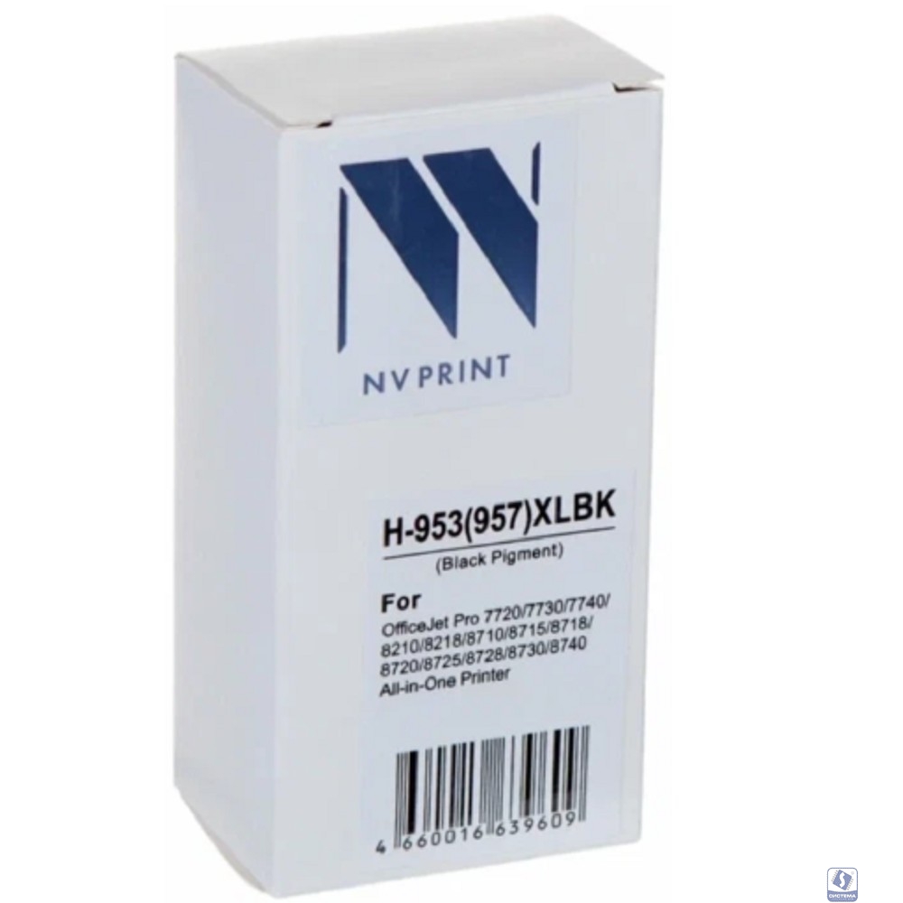 Струйный картридж NV Print 953(957)XLBK (NV-L0S70AE)  Black для HP OfficeJet Pro 7720, 7730, 7740, 8210, 8218, 8710, 8715, 8720, 8725, 8730 (2000 стр)