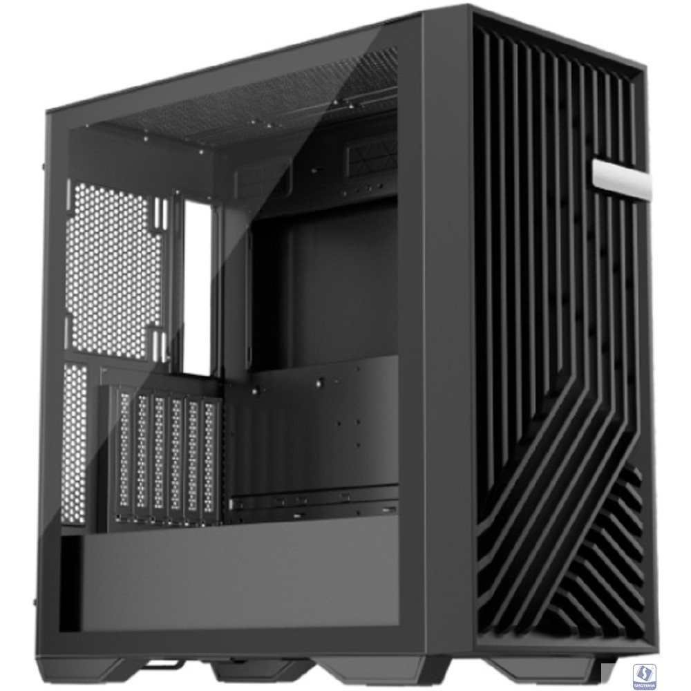 1STPLAYER FD8 Black / E-ATX / 4x120mm FRGB fans / FD8-BK-4F1