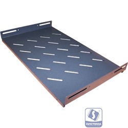 Полка стационарная Lanmaster TWT-CBW-S4-6/60 1U нагр.:60кг. 19" 482мм серый (упак.:1шт)