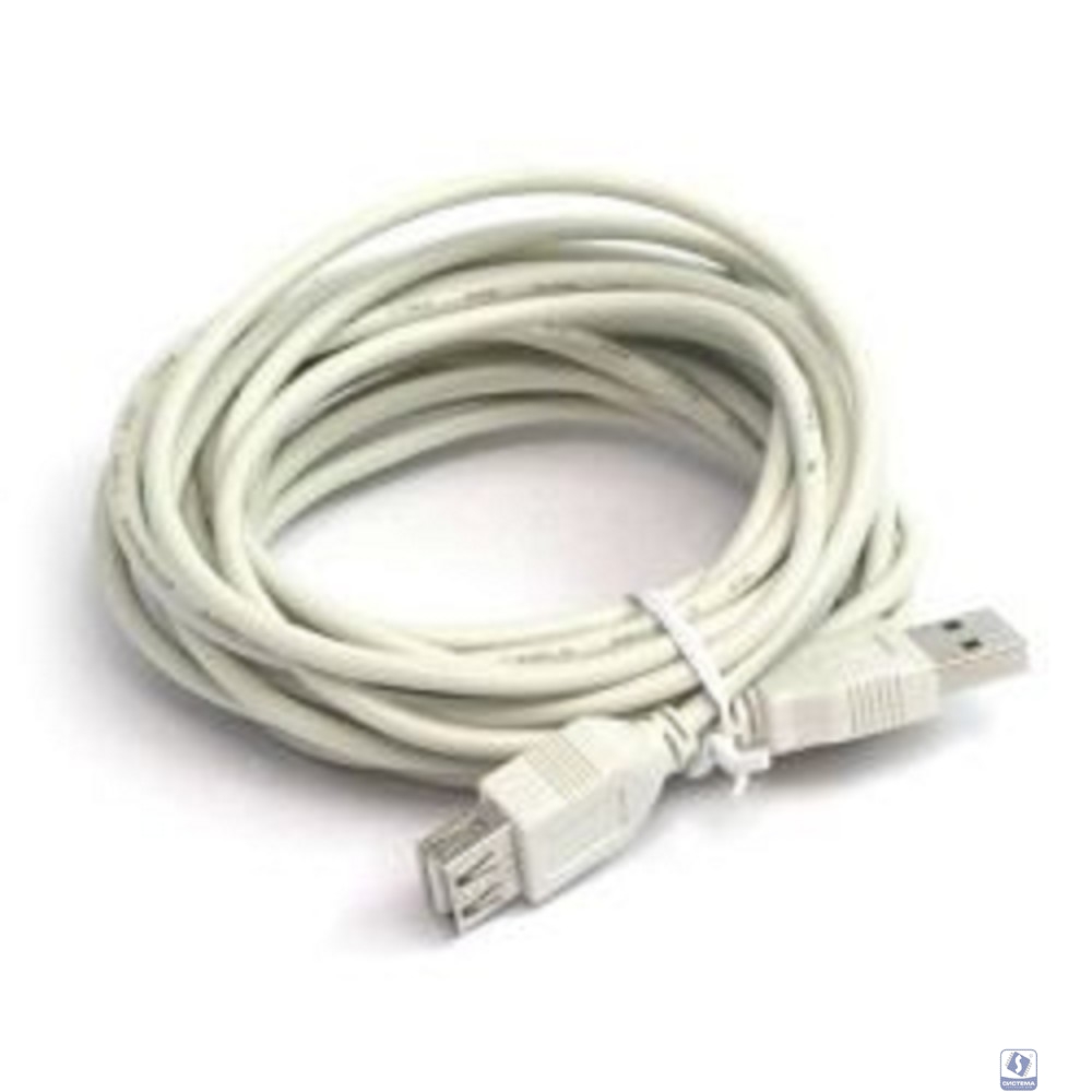 Gembird PRO CCP-USB2-AMAF-6 USB 2.0 кабель удлинительный 1.8м AM/AF  позол. контакты, пакет 