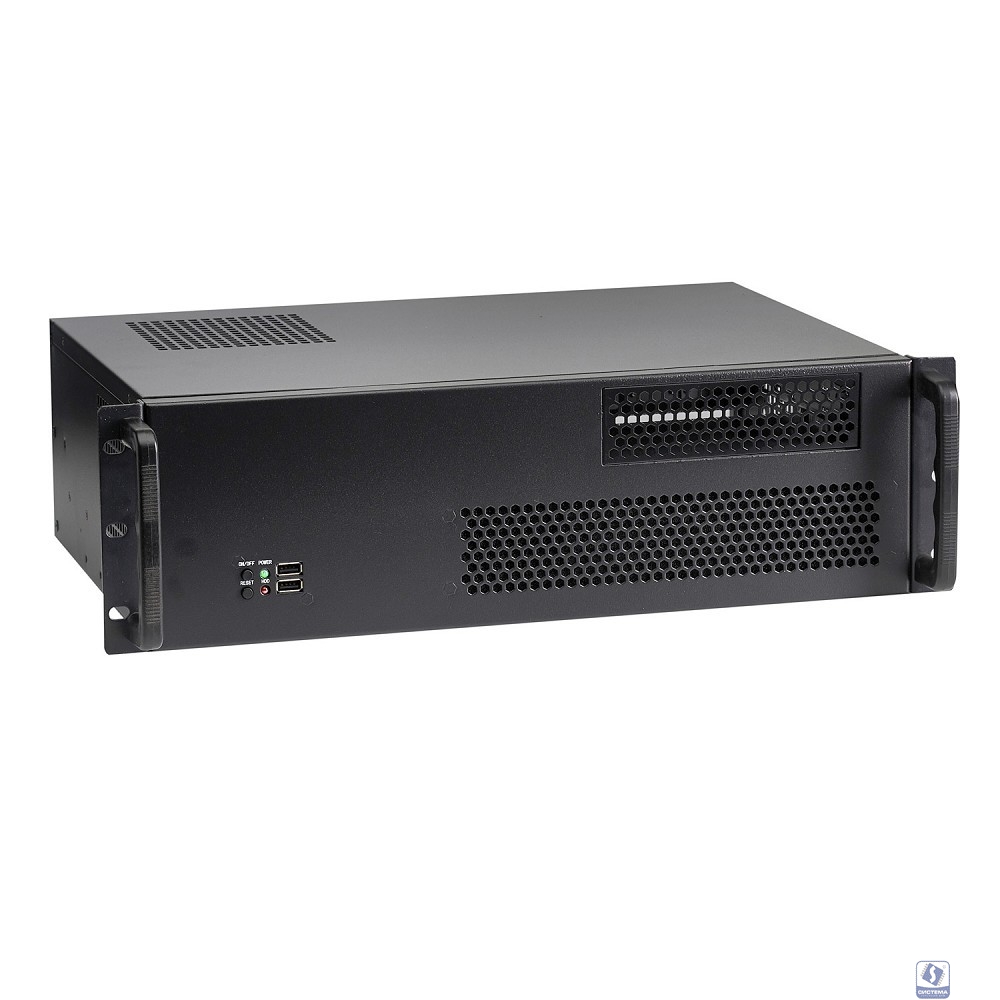 Exegate EX279761RUS Серверный корпус ExeGate Pro 3U330-02 <RM 19", высота 3U, глубина 330, БП 600PPH 80+Bronze, USB>