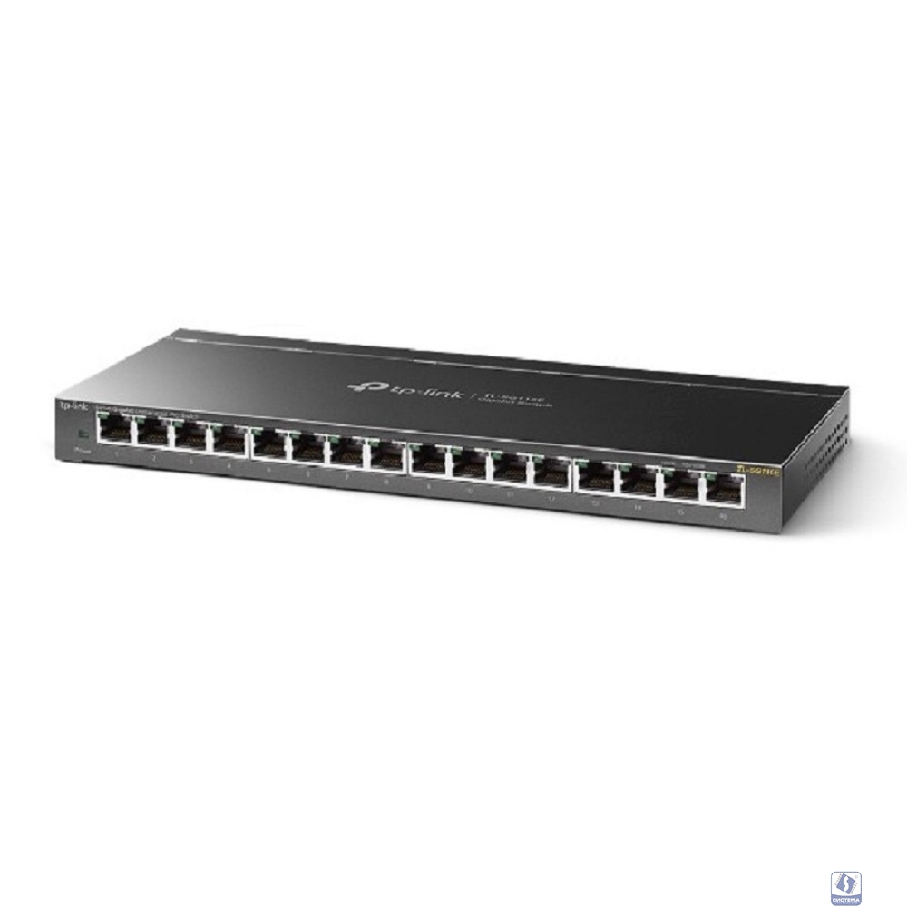 TP-Link TL-SG116E Коммутатор Easy Smart с 16 гигабитными портами