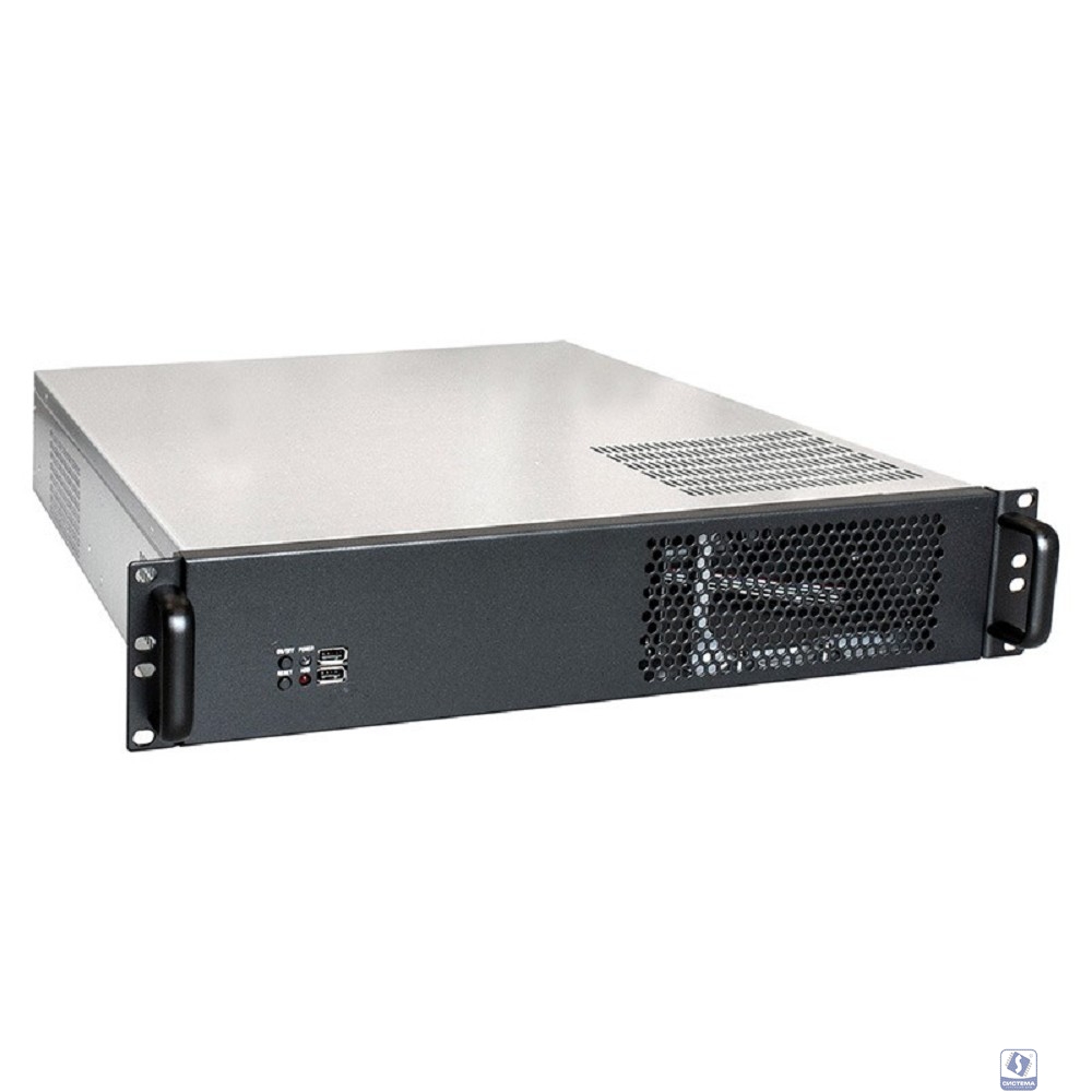 Exegate EX284959RUS Серверный корпус ExeGate Pro 2U550-08 <RM 19", высота 2U, глубина 550, без БП, 2*USB>