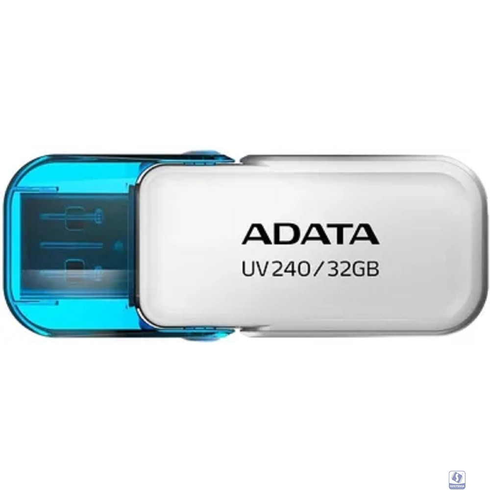 A-DATA Flash Drive 32Gb UV240, USB 2.0  Белый AUV240-32G-RWH
