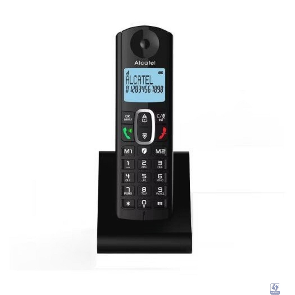 ALCATEL F685 DUO RU BLACK Радиотелефон [ATLB1429879]