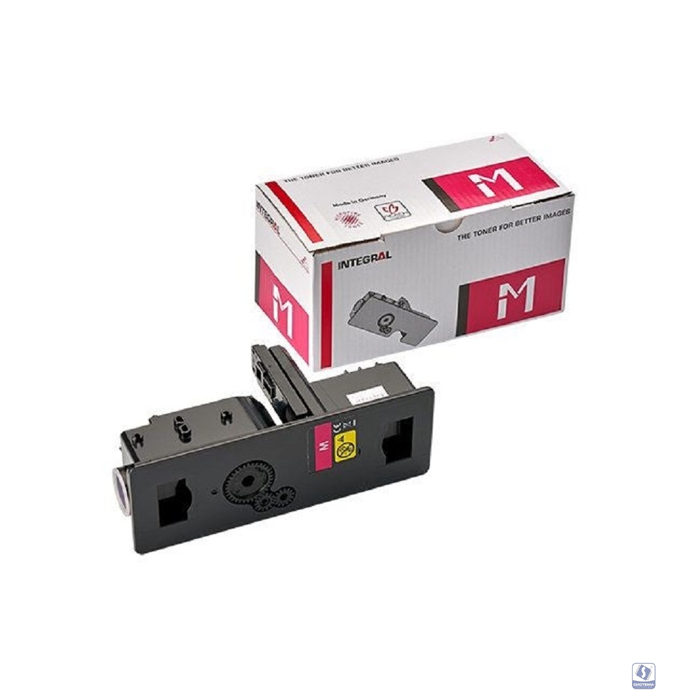 Тонер-картридж Integral TK-5240M с чипом для KyoceraEcosys M5526cdn, M5526cdw, P5026cdn, P5026cdw пурпурный используется как TK 5240M (Европейская версия) (с чипом). Ресурс 3,000 страниц. В коробке шт