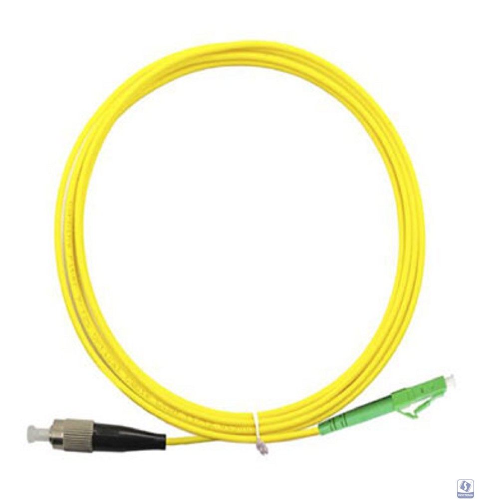 Cabeus FOP(s)-9-LC/APC-FC/UPC-2m Шнур оптический simplex LC/APC-FC/UPC 9/125 sm 2м LSZH