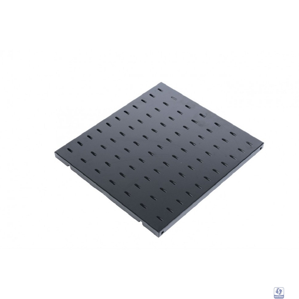 ЦМО Полка перфорированная, глубина 580 мм, цвет черный (СВ-58-9005)