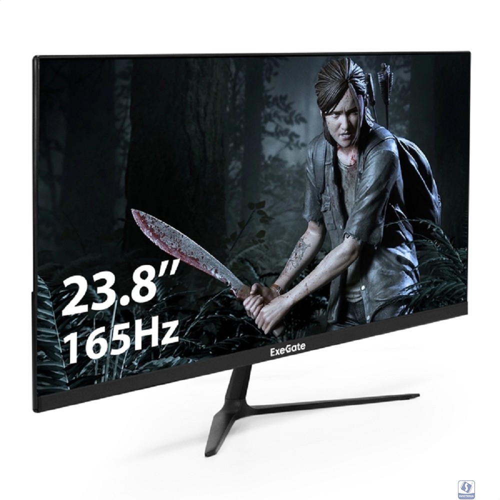 LCD ExeGate 23.8" EG2407CA Combat  [EX298710RUS]