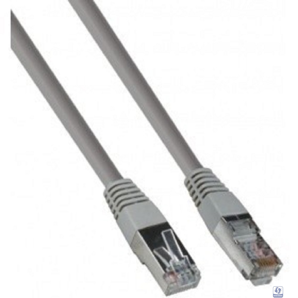 Exegate EX272310RUS Патч-корд FTP-RJ45-RJ45-C5e-0,5M-GY, FTP, cat.5e, 0.5м, серый