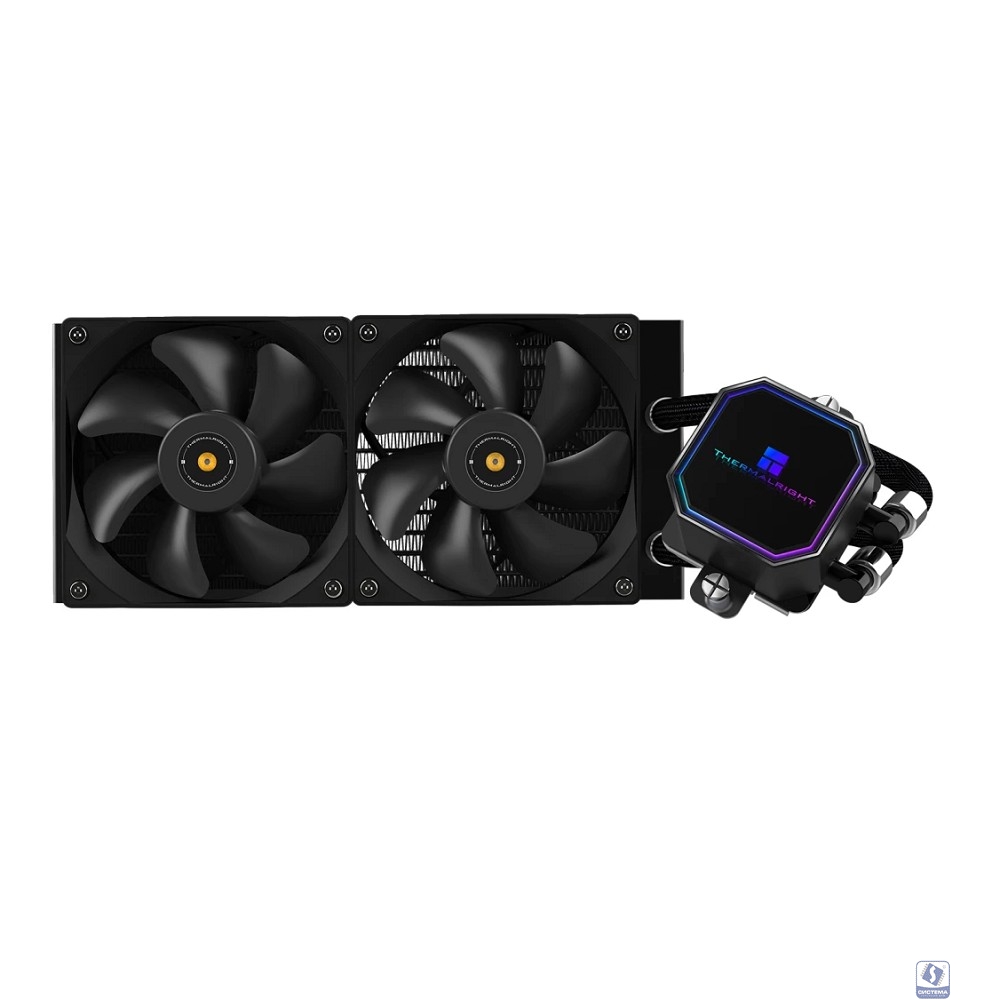 Thermalright Система водяного охлаждения Frozen Prism 240 Black / 2x120mm PWM Fans / TRFP240B