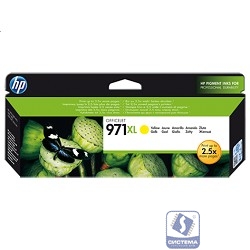 HP CN628AE Картридж №971XL, Yellow 