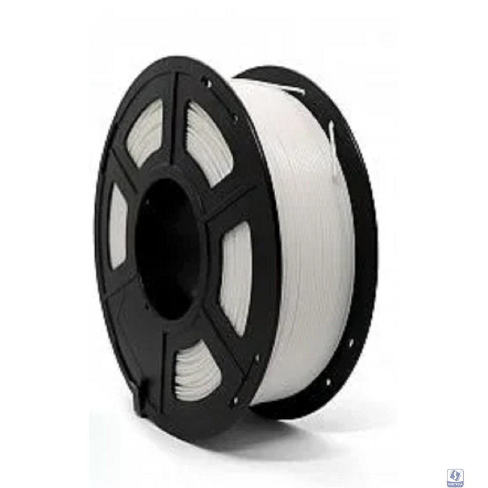 Филамент NVPRINT PLA White для 3D печати диаметр 1.75мм  длина 330 метров  масса 1 кг