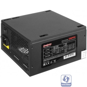 Exegate EX260637RUS-S Блок питания 350W ExeGate 350PPE, ATX, SC, black, APFC, 12cm, 24p+4p, PCI-E, 5*SATA, 3*IDE, FDD + кабель 220V с защитой от выдергивания