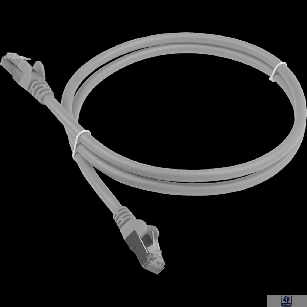 Патч-корд LanMaster вилка RJ-45,  вилка RJ-45,  кат.6,  LSZH,  5м,  серый [lan-pc45/s6-5.0-gy]