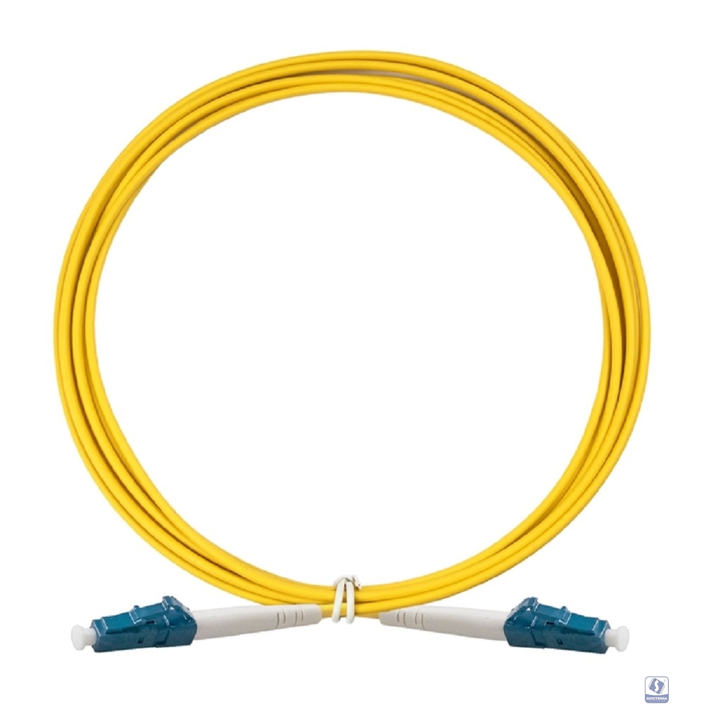 Exegate EX295135RUS Патч-корд волоконно-оптический FC-S-9-LC-LC-3M-LSZH (Шнур ВО SM 9/125 (OS2/G.652.D), LC/UPC-LC/UPC, Simplex, LSZH, 3м)