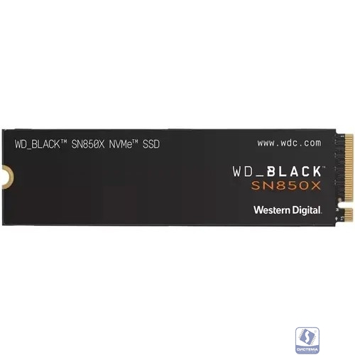 WD SSD Black SN850X, 2.0TB, M.2(22x80mm), NVMe, PCIe 4.0 x4, 3D TLC, WDS200T2X0E