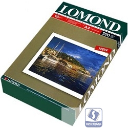 LOMOND 0102146 Фотобумага LOMOND односторонняя, глянцевая, A4, 95 г/м2, 500 листов 