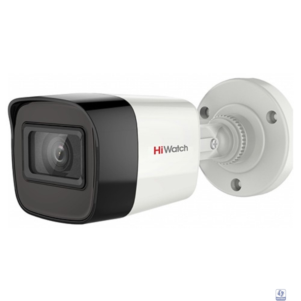 HiWatch DS-T280(B)(2.8mm) 2.8-2.8мм цв. Камера видеонаблюдения аналоговая 
