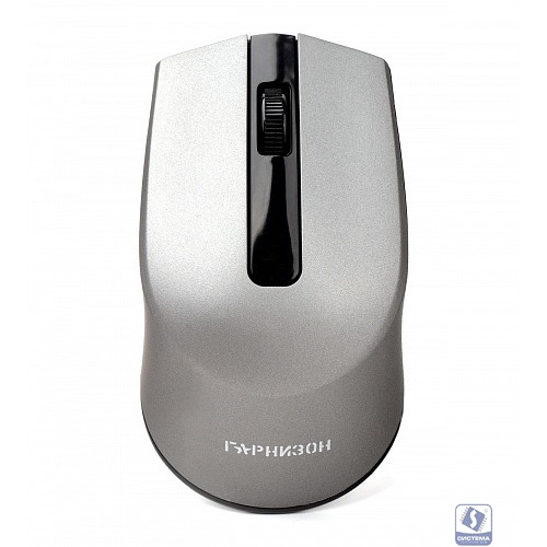 Гарнизон Мышь беспров. GMW-475, серый, 1000 DPI, 3 кн.+ колесо-кнопка