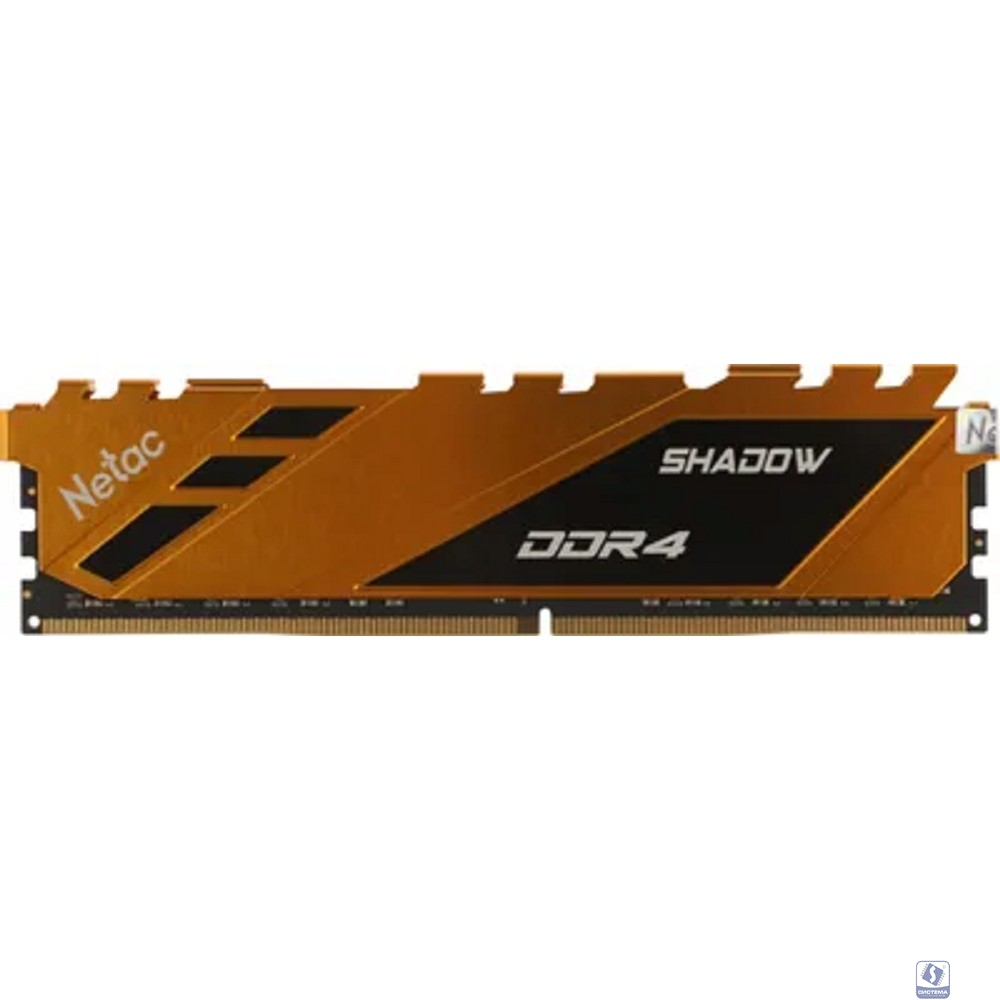 Память DDR4 16Gb 3200MHz Netac NTSDD4P32SP-16Y Shadow RTL PC4-25600 CL16 DIMM 288-pin 1.35В