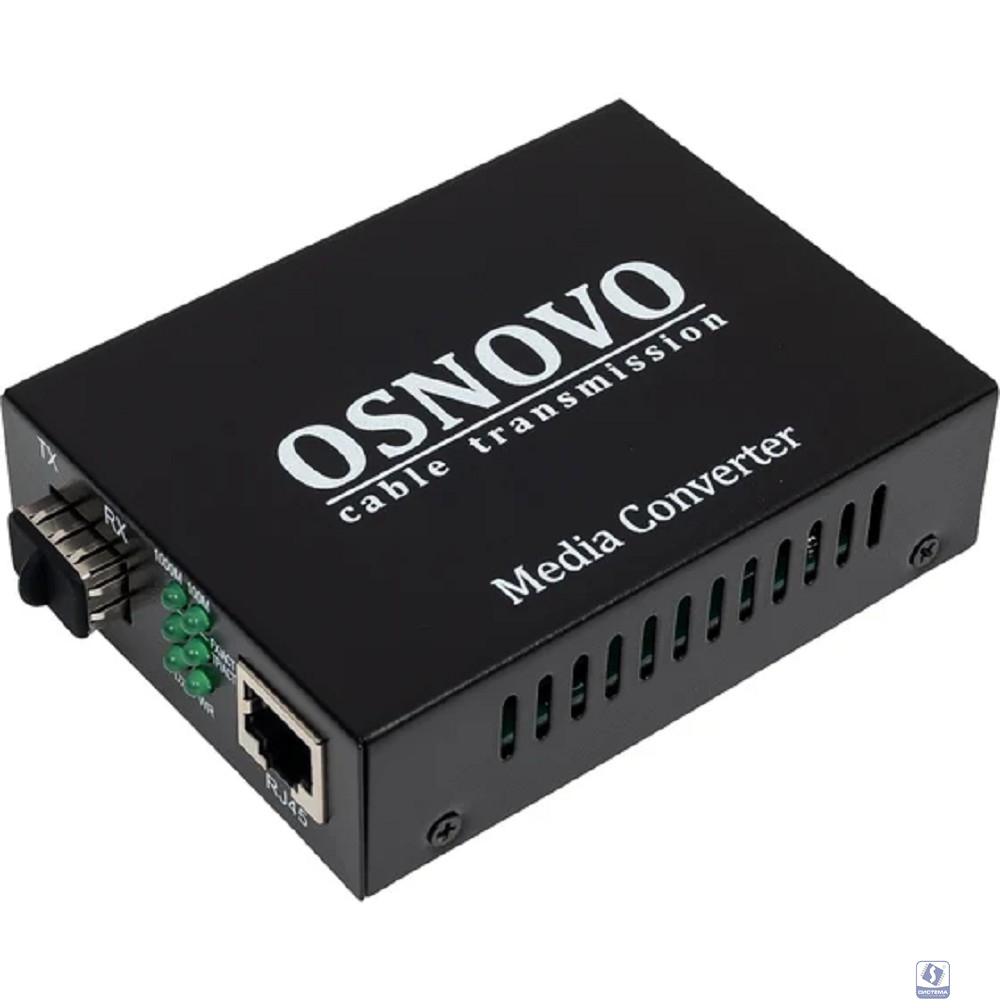 OMC-1000-11X Медиаконвертер Gigabit Ethernet 1xRJ45, 1xSFP.