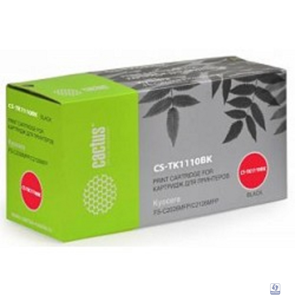 Cactus TK-1110 Картридж Cactus CS-TK1110 черный для Kyocera FS 1020MFP/1040/1120MFP (2500стр.)