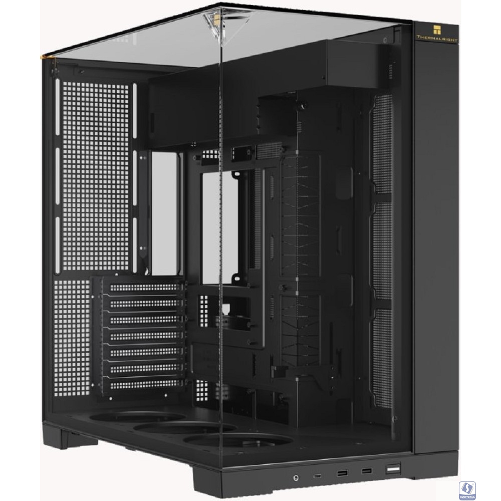 Thermalright Корпус TR-A70 / Black / TG / USB TYPE-C / W/O fans / ATX  / TRA70B