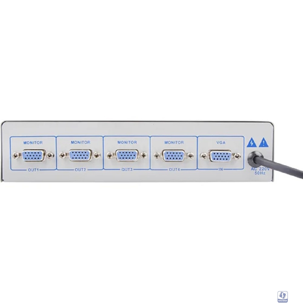 Rexant (17-6924) Делитель гнездо VGA на 4 гнезда VGA, металл