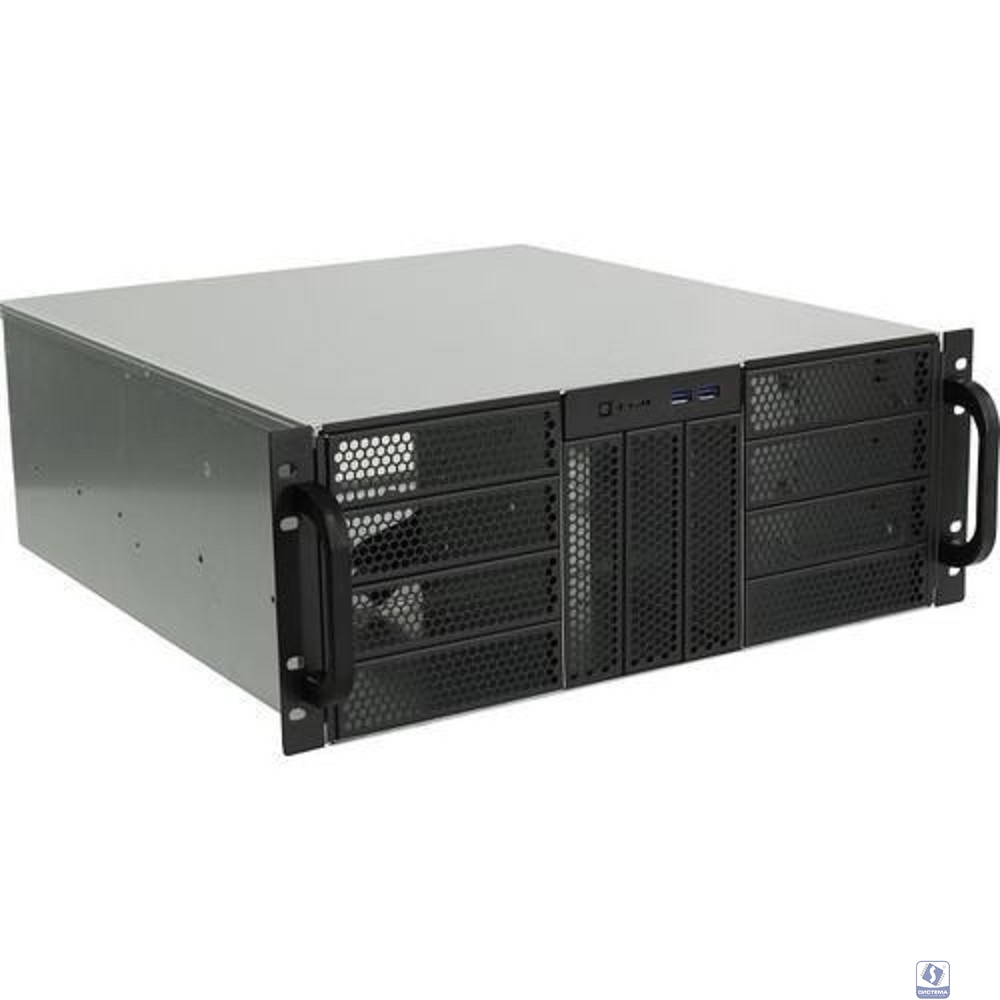 Повреждение упаковки Procase RE411-D2H15-C-48 Корпус 4U server case,2x5.25+15HDD,черный,без блока питания,глубина 480мм,MB CEB 12"x10,5"