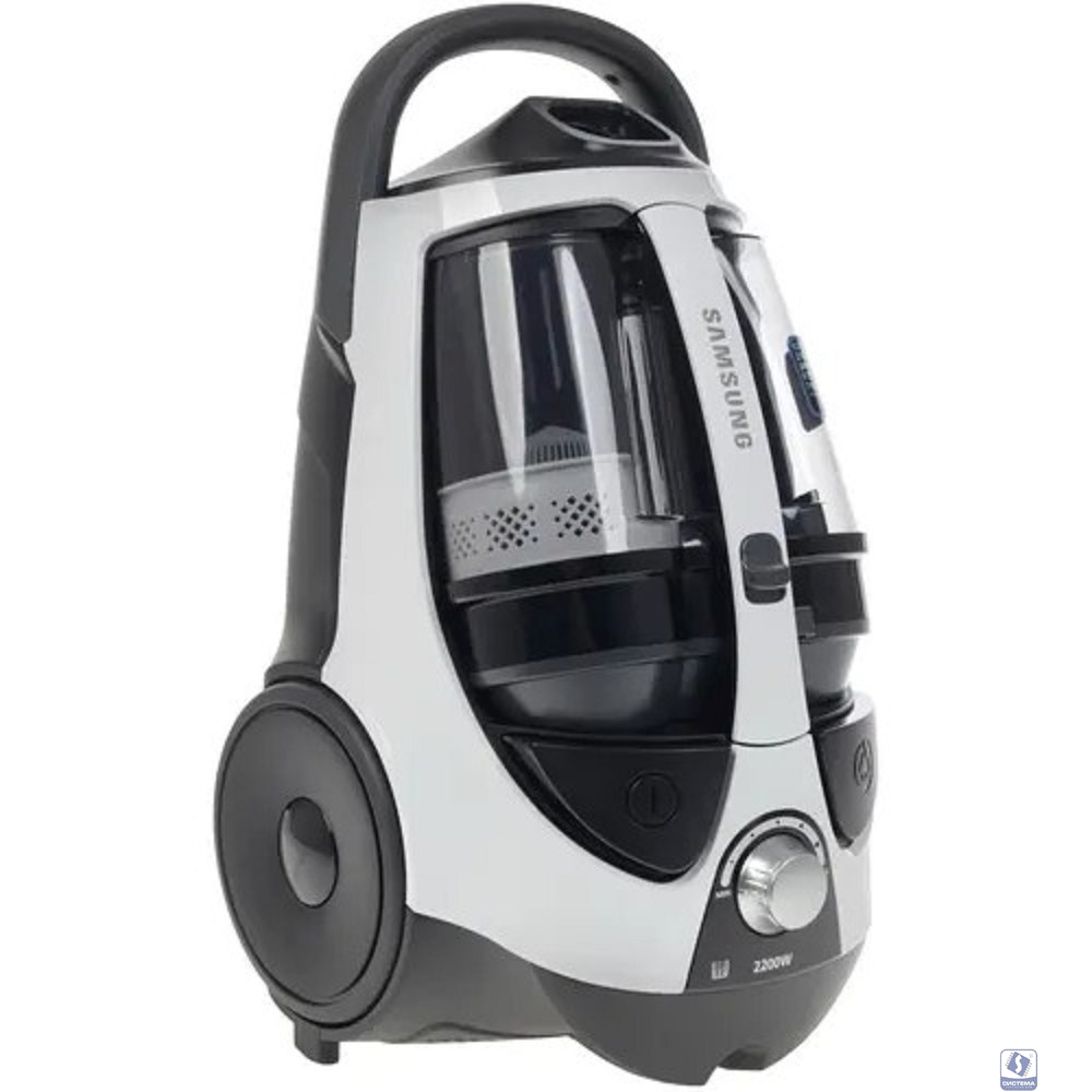 Повреждение упаковки Samsung VCC8835V37/XEV Пылесос, контейнер, 2200 Вт, белый